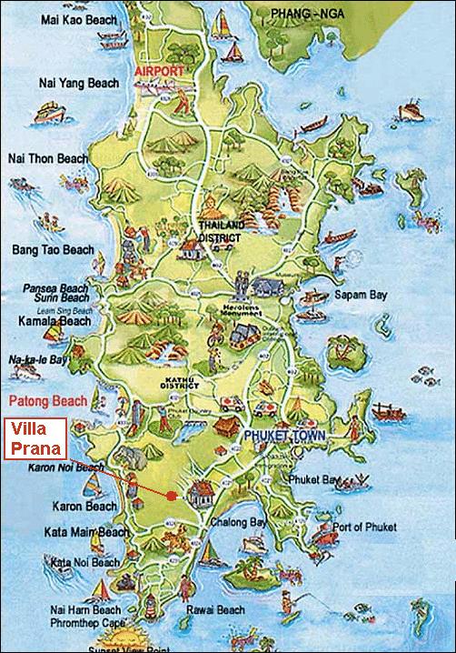 Location Map | Villa Prana